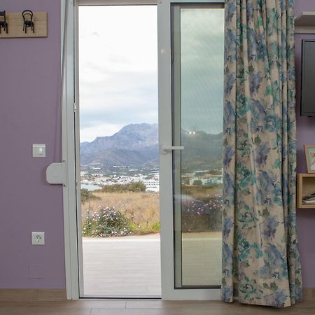 Studio Athena With Panoramic View Of Makrygialos Pilalímata エクステリア 写真