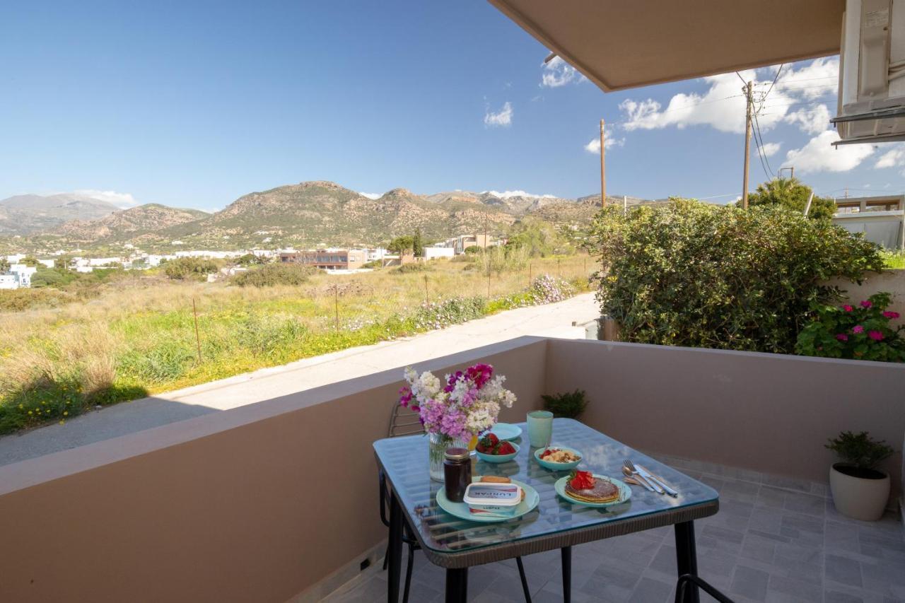 Studio Athena With Panoramic View Of Makrygialos Pilalímata エクステリア 写真